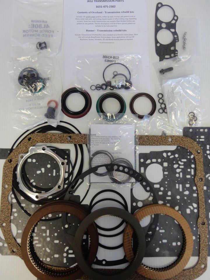 ZF5HP19FL 01V Transmission Rebuild Banner Kit w/Pistons Fits 1998–2004 ...