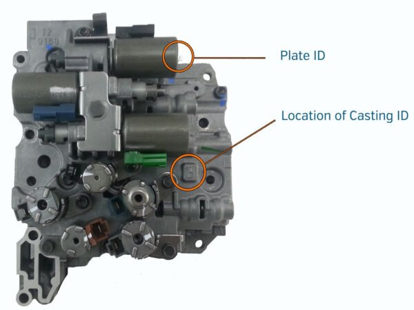 AW55-50SN, RE5F22A 2004 NISSAN MAXIMA, QUEST, ALTIMA REMAN & DYNO VALVE BODY